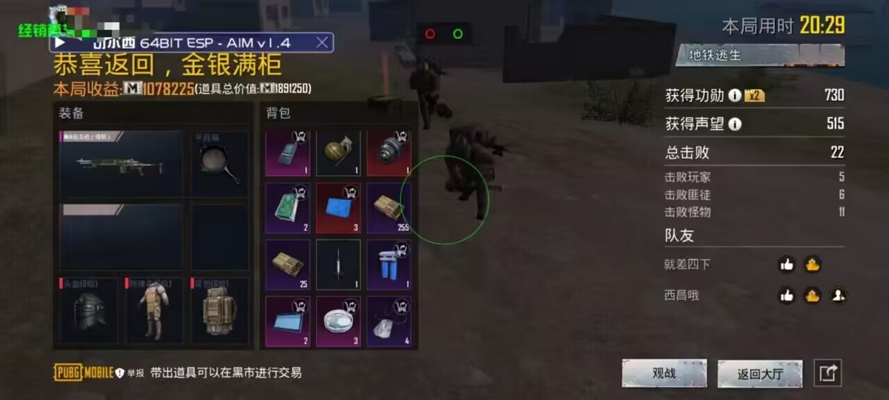 和平精英模拟器《ACE》内部辅助上架